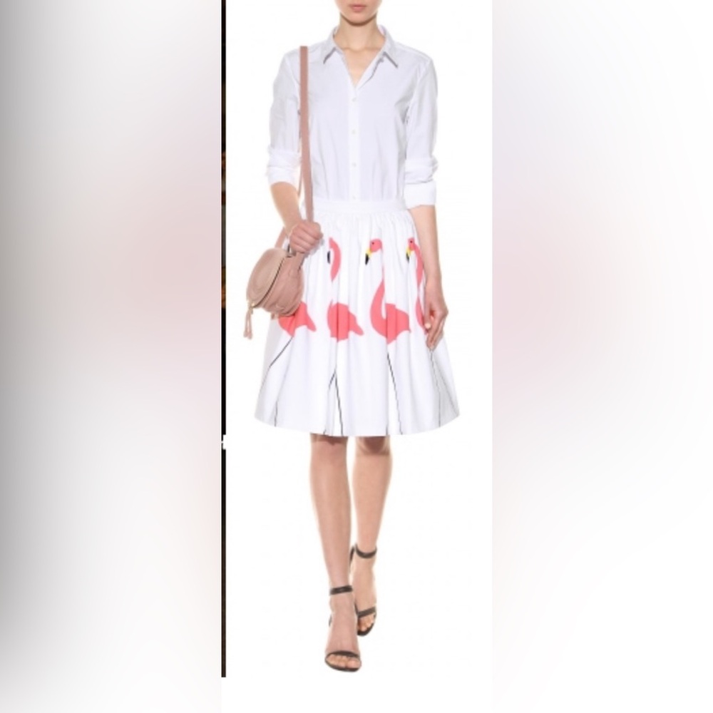 Alice + Olivia Flamingo Skirt